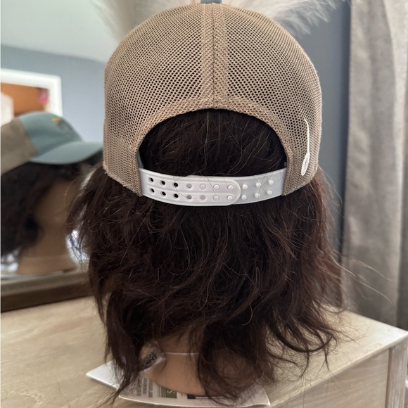 Eddie Bauer Blue and Tan Workwear Hat - Picture 4 of 5